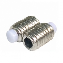 不銹鋼塑料POM尼龍頭柱端機米螺絲