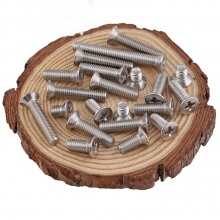 美標304不銹鋼螺絲十字槽沉頭平尾螺絲