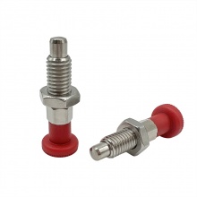 GN617 紅色膠頭不銹鋼復(fù)位型分度銷(xiāo)